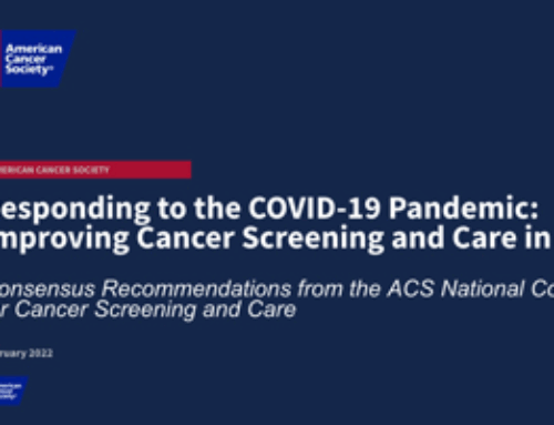 Recommendations Report for Cancer Screening & Care